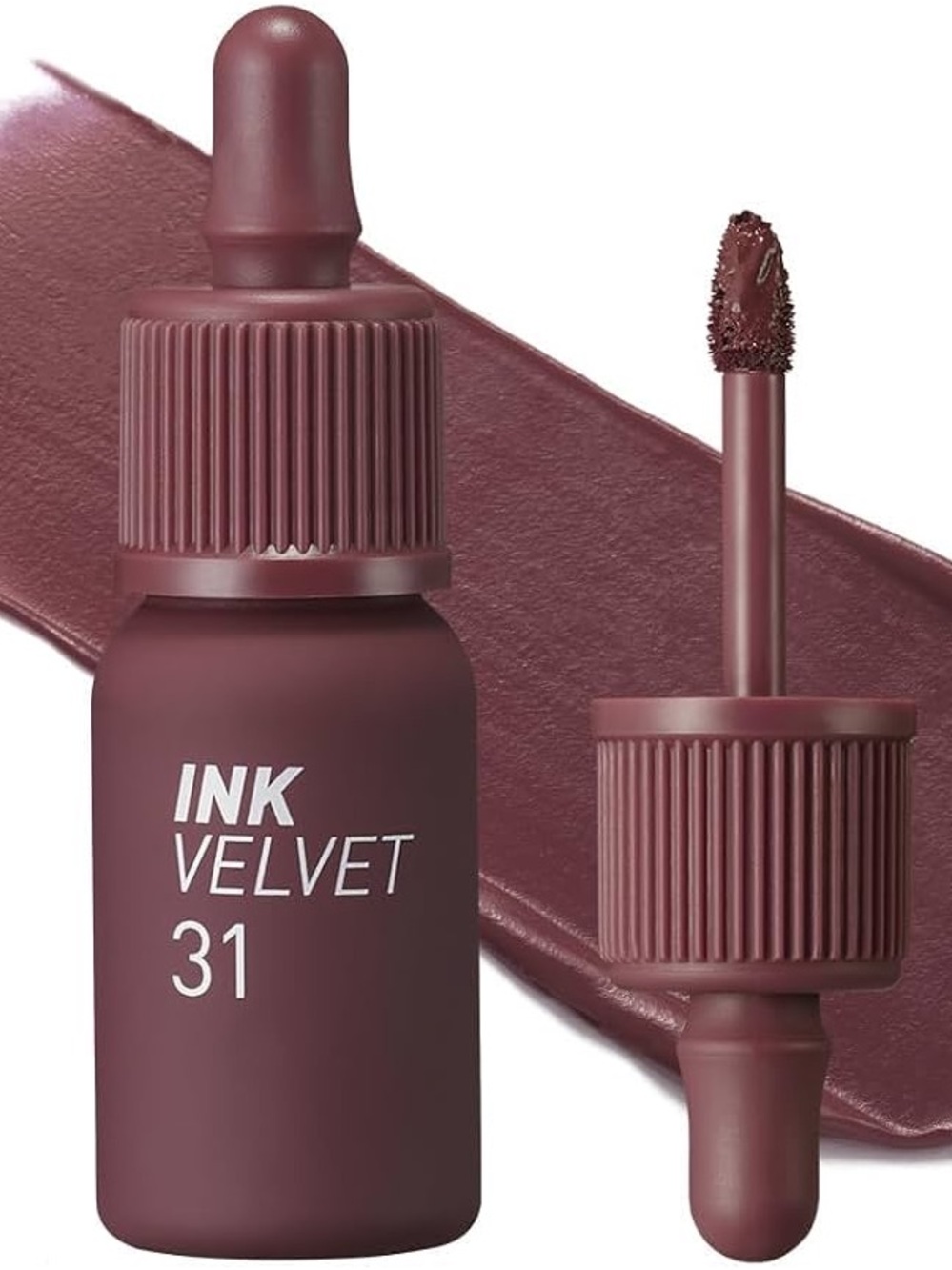 Peripera Ink Velvet 31 Liquid Lip Tint - Wine Nude